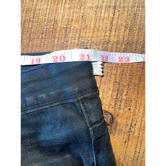 Mens Akoo Black Moto Studded Zipper Biker Goth Rock Relaxed Jeans Size‎ 40 - Picture 13 of 13